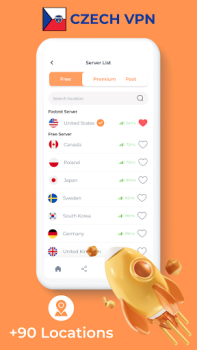 İndir Czech Republic VPN Fast Proxy Araçlar Android için Ekran görüntüsü 3
