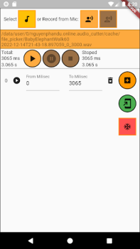 İndir Audio splitter Araçlar Android için Ekran görüntüsü 2