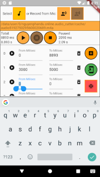 İndir Audio splitter Araçlar Android için Ekran görüntüsü 5