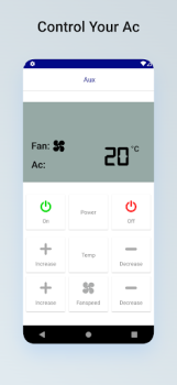 İndir Remote For Aux AC Araçlar Android için Ekran görüntüsü 2
