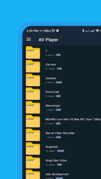 İndir AV Player Video oynatıcılar ve düzenleyiciler Android için Ekran görüntüsü 5