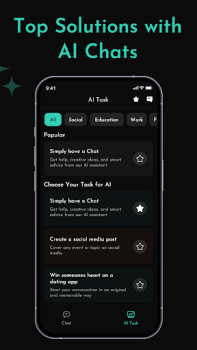 İndir Chat AI: AI Chat Bot Assistant İş Android için Ekran görüntüsü 3