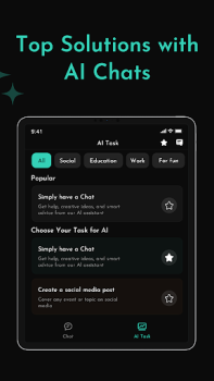 İndir Chat AI: AI Chat Bot Assistant İş Android için Ekran görüntüsü 7