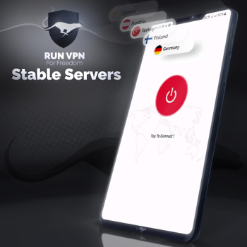 İndir Run VPN - unlimited & Safe VPN Araçlar Android için Ekran görüntüsü 2