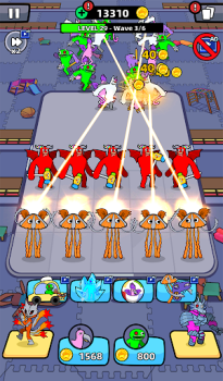 İndir Merge Defense: Banban Fusion Arcade Android için Ekran görüntüsü 3
