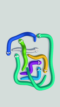 İndir Tangled Snakes Bulmaca Oyunları Android için Ekran görüntüsü 2