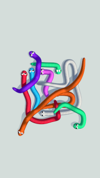 İndir Tangled Snakes Bulmaca Oyunları Android için Ekran görüntüsü 3