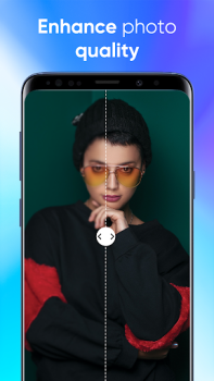 İndir Perfect Pix: AI Photo Enhancer Video oynatıcılar ve düzenleyiciler Android için Ekran görüntüsü 2