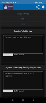 İndir Pgp Encrypter Araçlar Android için Ekran görüntüsü 4