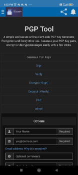 İndir Pgp Encrypter Araçlar Android için Ekran görüntüsü 5