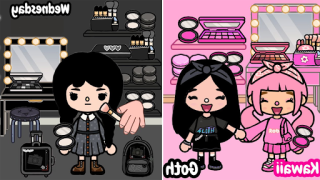 İndir Toca Wednesday Boca Addams HD Özelleştirme Android için Ekran görüntüsü 4