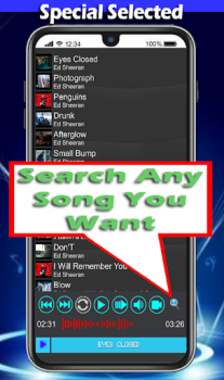 İndir Ed Sheeran Eyes Closed Müzik ve Ses Android için Ekran görüntüsü 2
