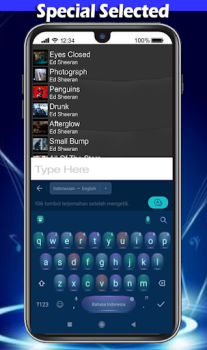 İndir Ed Sheeran Eyes Closed Müzik ve Ses Android için Ekran görüntüsü 7