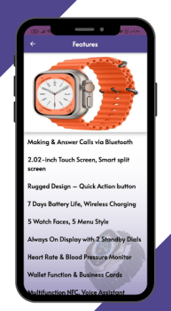 İndir Smart Watch S8 Ultra Guide Araçlar Android için Ekran görüntüsü 4