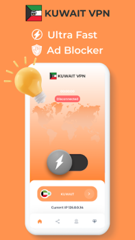 İndir Kuwait VPN - Private Proxy Araçlar Android için Ekran görüntüsü 2