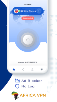 İndir Africa VPN - Get Africa IP Araçlar Android için Ekran görüntüsü 2