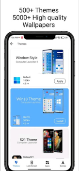 İndir Computer win 11 launcher pro Araçlar Android için Ekran görüntüsü 3