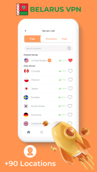İndir Belarus VPN - Private Proxy Araçlar Android için Ekran görüntüsü 3