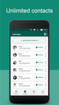İndir Last Seen Online Tracker Araçlar Android için Ekran görüntüsü 4