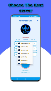 İndir AR UDP PRO VPN Araçlar Android için Ekran görüntüsü 2