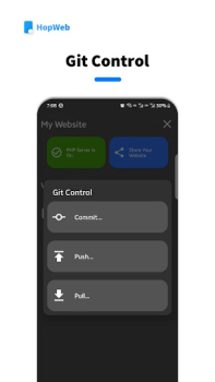 İndir HopWeb: Edit & Run PHP/HTML Araçlar Android için Ekran görüntüsü 3