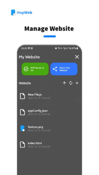 İndir HopWeb: Edit & Run PHP/HTML Araçlar Android için Ekran görüntüsü 5