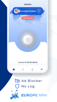 İndir Europe VPN - Get Europe IP Araçlar Android için Ekran görüntüsü 2