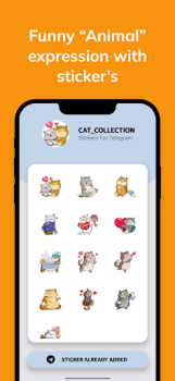 İndir Stickers For Telegram Araçlar Android için Ekran görüntüsü 4