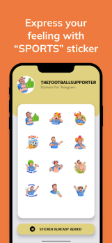 İndir Stickers For Telegram Araçlar Android için Ekran görüntüsü 5
