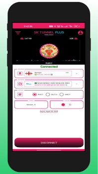 İndir SK TUNNEL PLUS Araçlar Android için Ekran görüntüsü 2