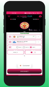 İndir SK TUNNEL PLUS Araçlar Android için Ekran görüntüsü 4