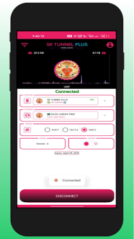 İndir SK TUNNEL PLUS Araçlar Android için Ekran görüntüsü 6
