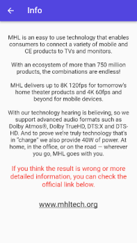 İndir MHL Checker - Control HDMI Araçlar Android için Ekran görüntüsü 3