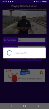 İndir Video Frame Rate Changer (FPS) Video oynatıcılar ve düzenleyiciler Android için Ekran görüntüsü 2