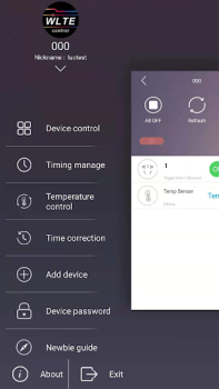 İndir WLTE control Araçlar Android için Ekran görüntüsü 4