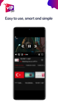 İndir vIPTV + iptv Player Video oynatıcılar ve düzenleyiciler Android için Ekran görüntüsü 3