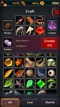 İndir Dungeon Crusher: Soul Hunters Rol yapma Android için Ekran görüntüsü 5