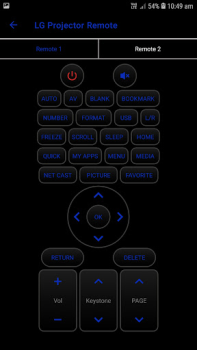 İndir Universal Projector Remote Con Araçlar Android için Ekran görüntüsü 5