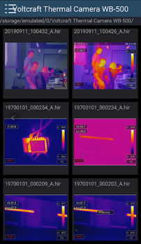 İndir Voltcraft Thermal Imaging Araçlar Android için Ekran görüntüsü 2