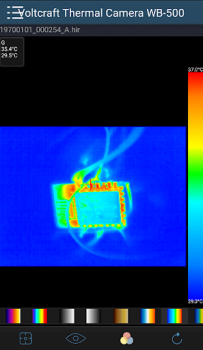 İndir Voltcraft Thermal Imaging Araçlar Android için Ekran görüntüsü 3