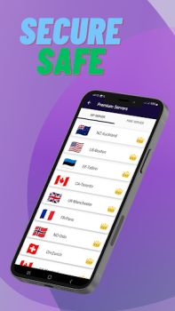 İndir VPN PLUS: SAFE & SECURE VPN Araçlar Android için Ekran görüntüsü 7