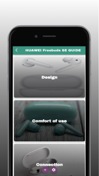İndir HUAWEI Freebuds SE GUIDE Çeşitli Android için Ekran görüntüsü 2