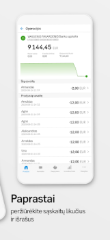 İndir SEB Lietuva Finans Android için Ekran görüntüsü 3