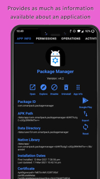 İndir Package Manager Araçlar Android için Ekran görüntüsü 2