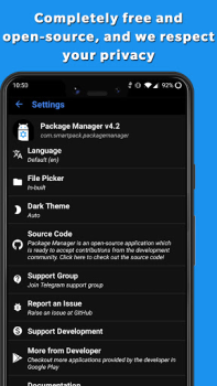 İndir Package Manager Araçlar Android için Ekran görüntüsü 6