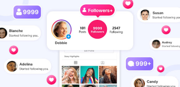 İndir InsFan: Social Likes Booster Araçlar Android için Ekran görüntüsü 2