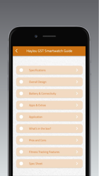 İndir Haylou GST Smartwatch Guide Çeşitli Android için Ekran görüntüsü 4