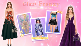 İndir Glam Frenzy:eğlenceli oyunları Gündelik Android için Ekran görüntüsü 2