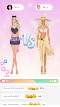 İndir Glam Frenzy:eğlenceli oyunları Gündelik Android için Ekran görüntüsü 4