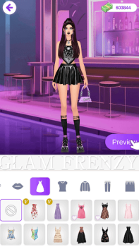 İndir Glam Frenzy:eğlenceli oyunları Gündelik Android için Ekran görüntüsü 6